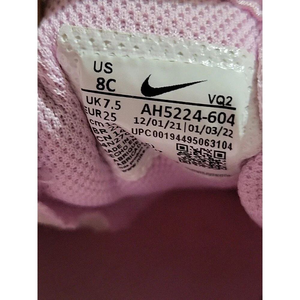 Nike Air Max Axis AH5224-604 Gray Pink Low Top Sneaker Shoes Size 8C